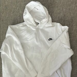 Nike White Hoodie